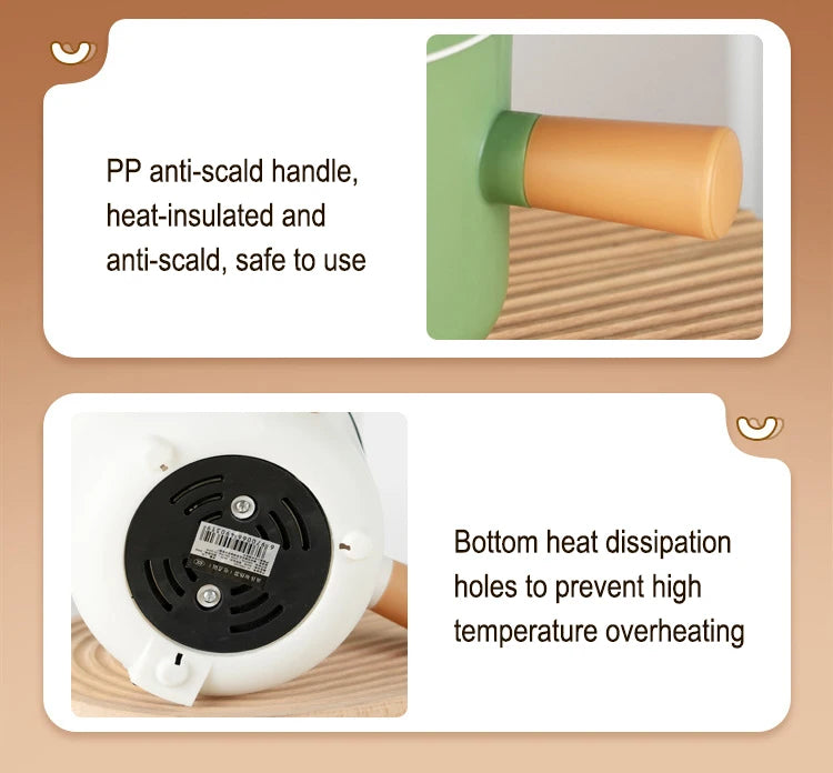 Mini Electric Cooker Multi-functional Cooking Pot Non-stick Frying Pan Ramen Dormitory Small Electric Hot Pot Cooker 220V