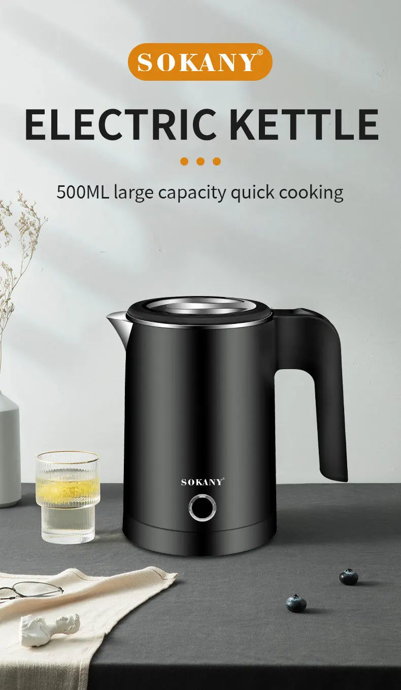 Electric Hot Water Kettle 0.5L